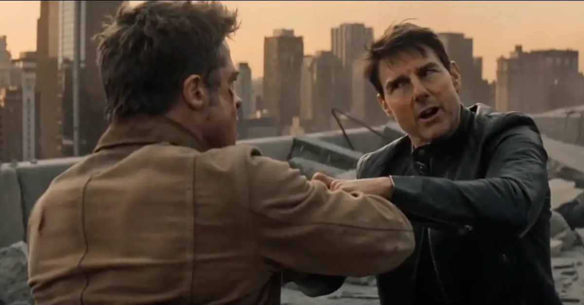 An AI Clip of Tom Cruise and Brad Pitt Fight Has Hollywood Spooked