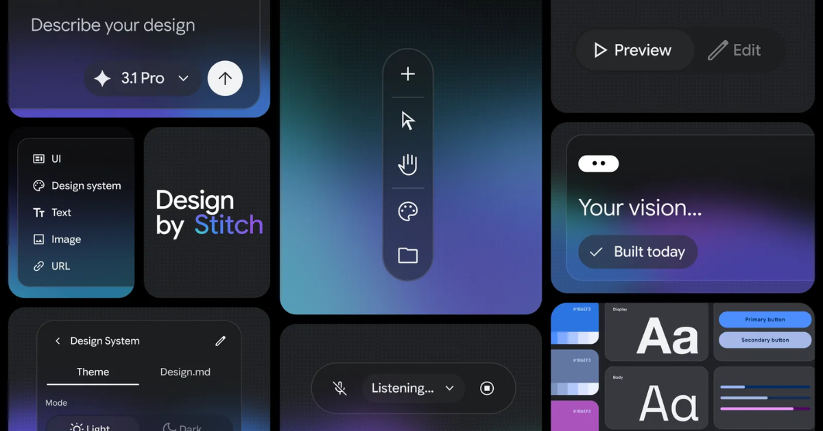 I redesigned my app with Google Stitch — and it almost worked